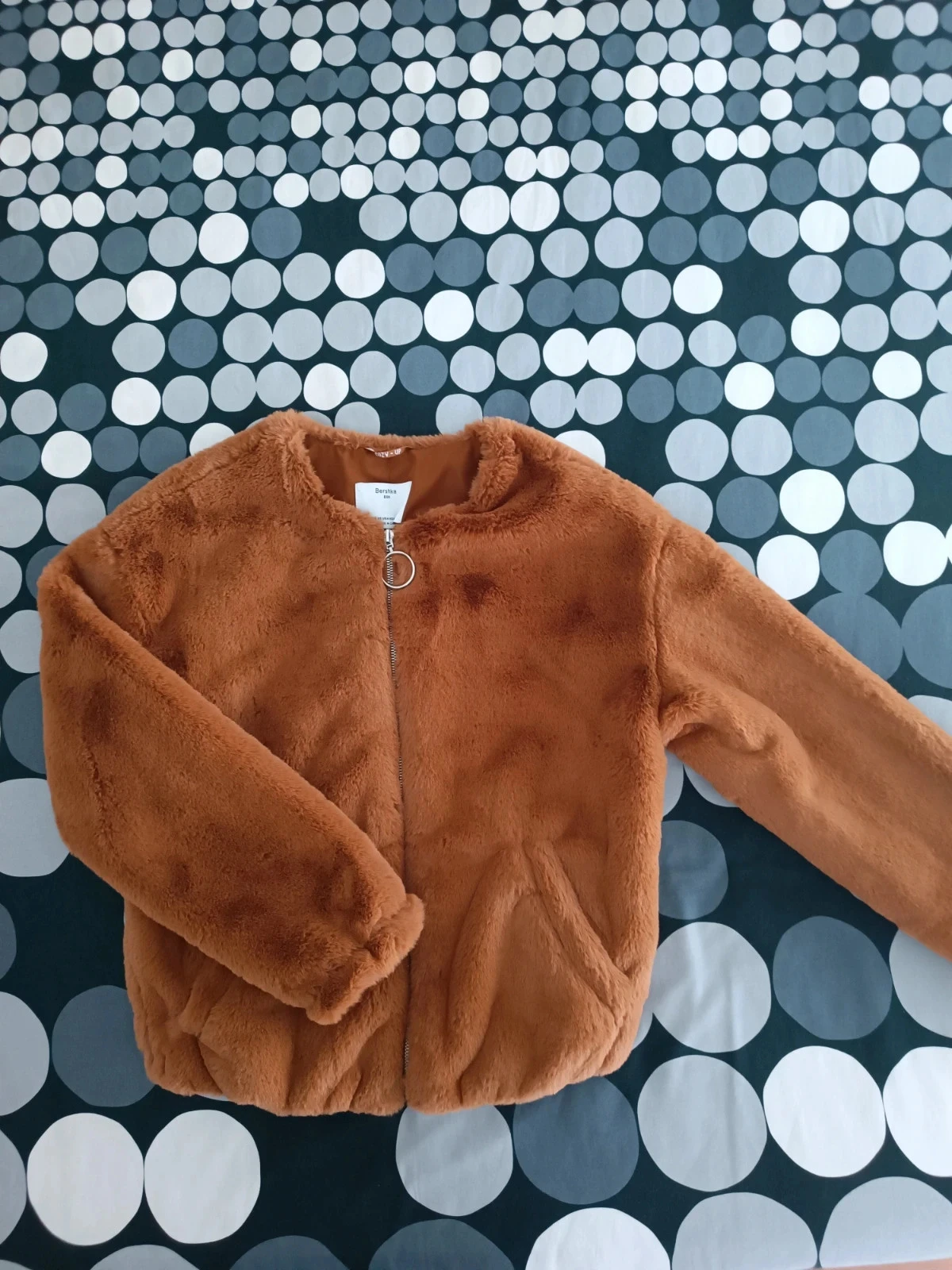 Casaco - abrigo - manteau - cappotto de pêlo camel da Bershka